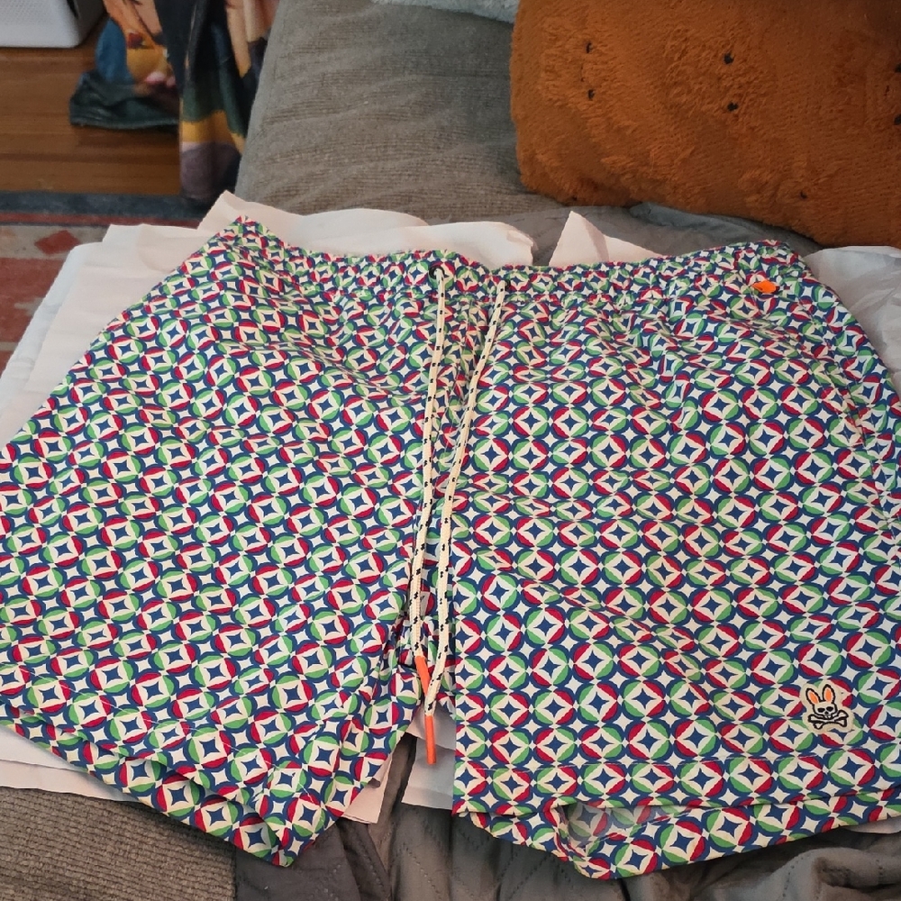 Psycho Bunny Men Swim Shorts